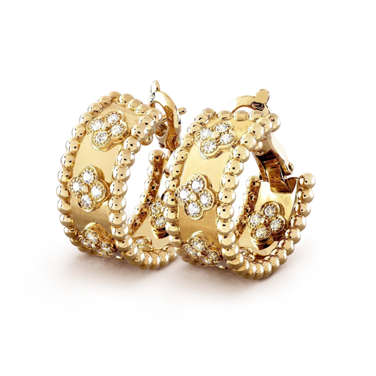 [Royal Jewellery]PERLEE DIAMOND EARRINGS