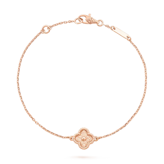 [Royal Jewellery]CLOVER SINGLE FLOWER BRACELET