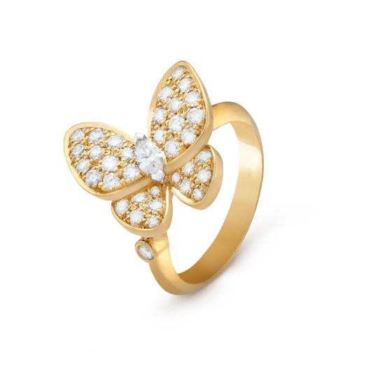 [Royal Jewellery]BUTTERFLY DIAMOND RING