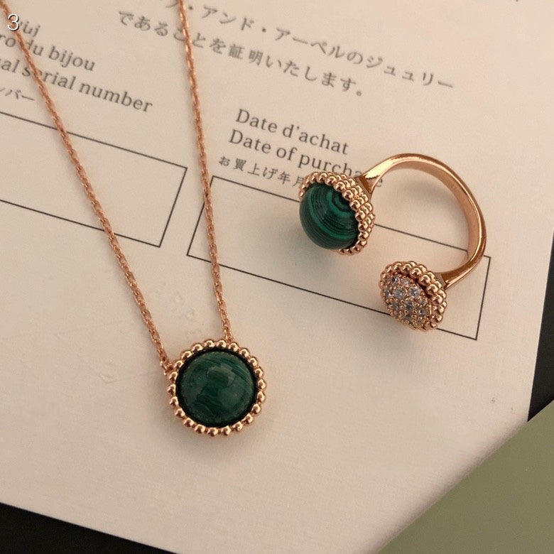 [Royal Jewellery]PERLEE COULEURS DIAMOND ROSE GOLD BETWEEN THE FINGER RING