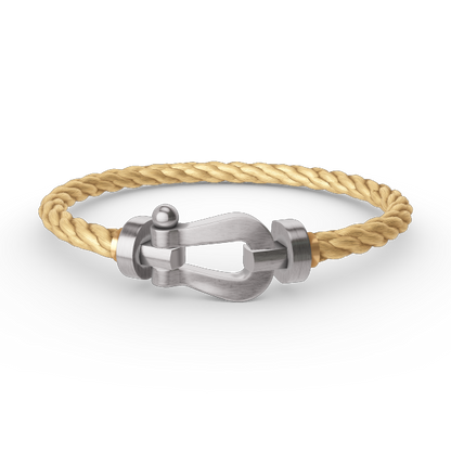 [Royal Jewellery]FORCE LARGE HORSESHOE NO DIAMOND BRACELET SILVER