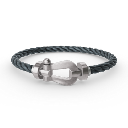 [Royal Jewellery]FORCE LARGE HORSESHOE NO DIAMOND BRACELET SILVER