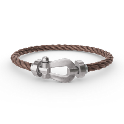 [Royal Jewellery]FORCE LARGE HORSESHOE NO DIAMOND BRACELET SILVER