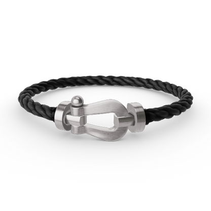 [Royal Jewellery]FORCE LARGE HORSESHOE NO DIAMOND BRACELET SILVER