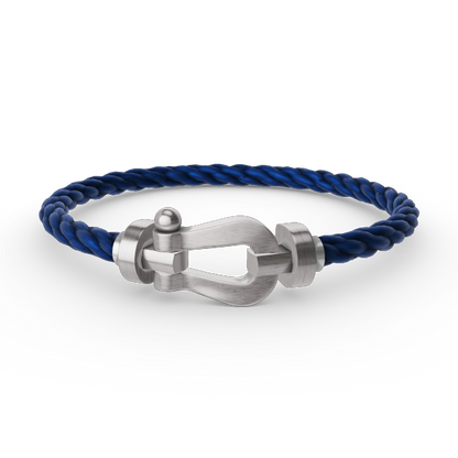 [Royal Jewellery]FORCE LARGE HORSESHOE NO DIAMOND BRACELET SILVER