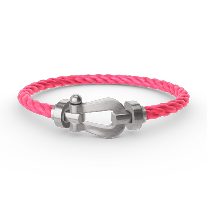 [Royal Jewellery]FORCE LARGE HORSESHOE NO DIAMOND BRACELET SILVER
