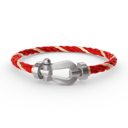 [Royal Jewellery]FORCE LARGE HORSESHOE NO DIAMOND BRACELET SILVER