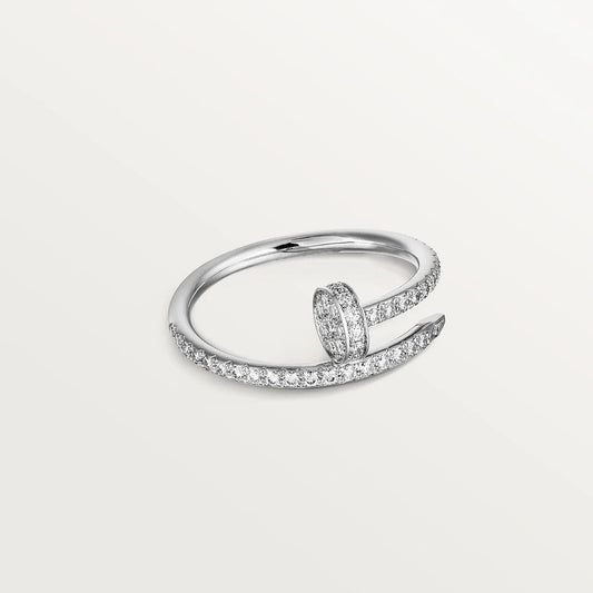 [Royal Jewellery]JUSTE RING 1.8MM SILVER DIAMONDS